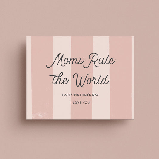 Moms Rule Card