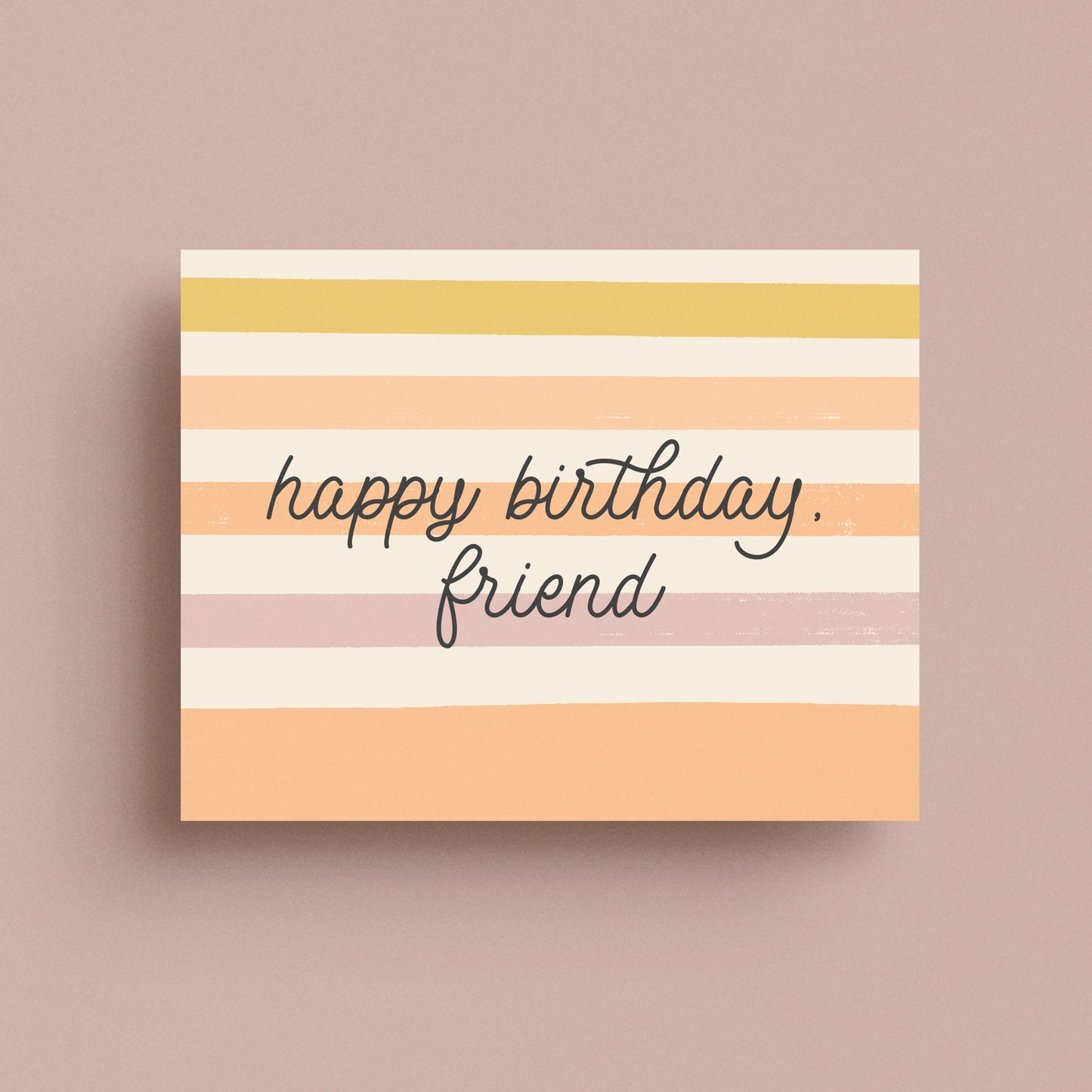 Happy Birthday Friend Card