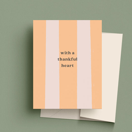 Thankful Heart Card