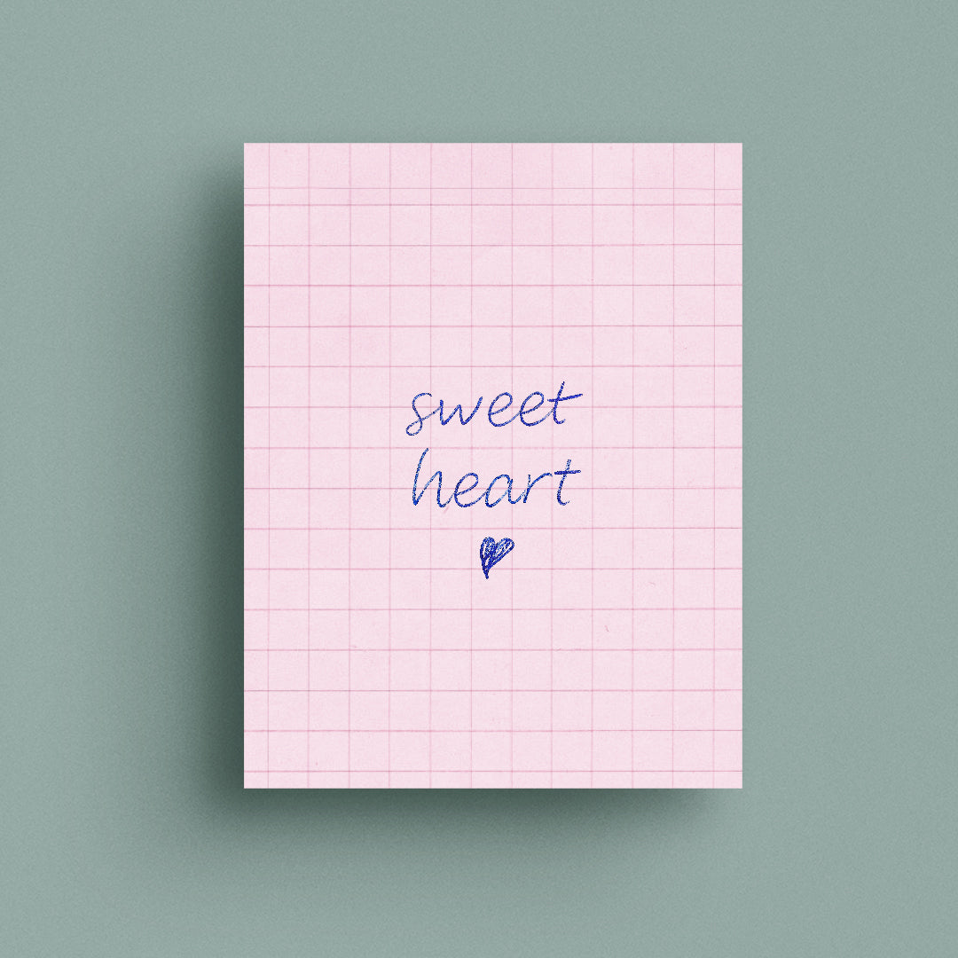Sweet Heart Paper Card
