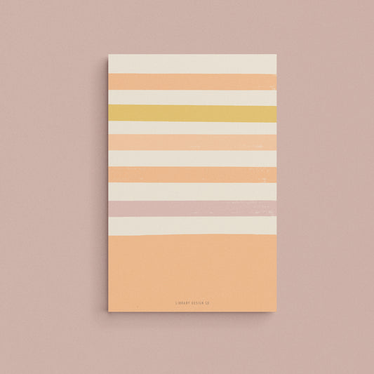 Small Stripe Pad Pink