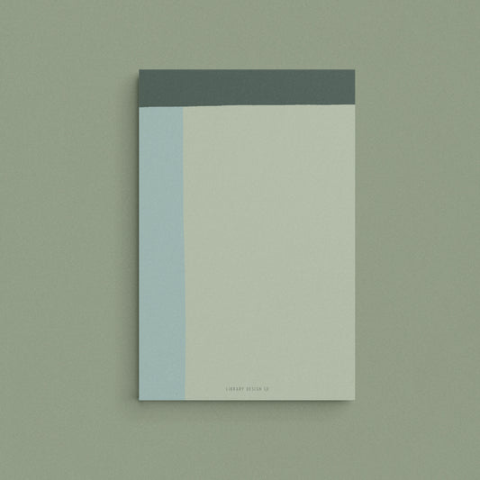 Small Legal Pad Green