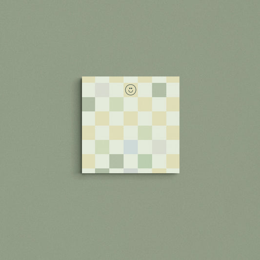 Mini Check Pad Green