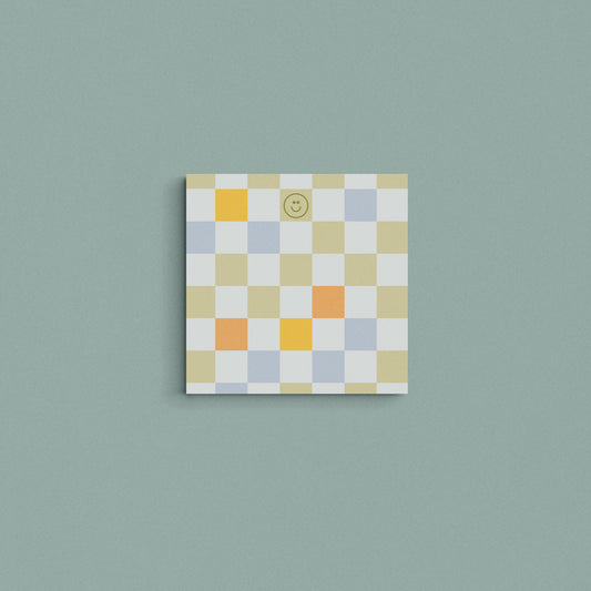 Mini Check Pad Blue