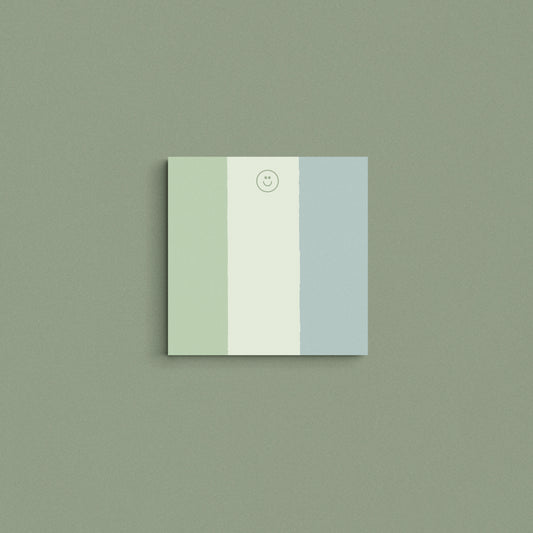 Mini Stripe Pad Green