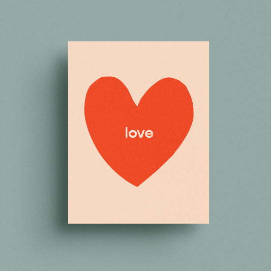 Heart Love Card