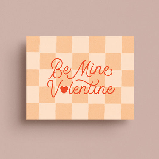 Be Mine Valentine Card