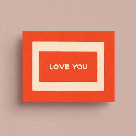 Love You Card