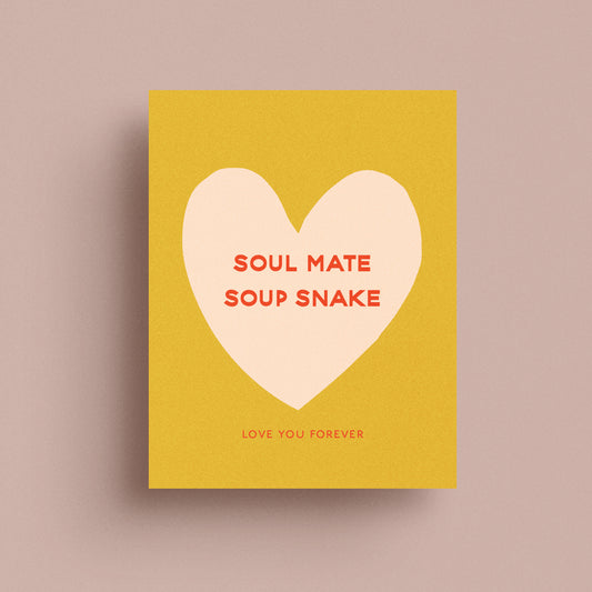 Soul mate soup snake love you forever