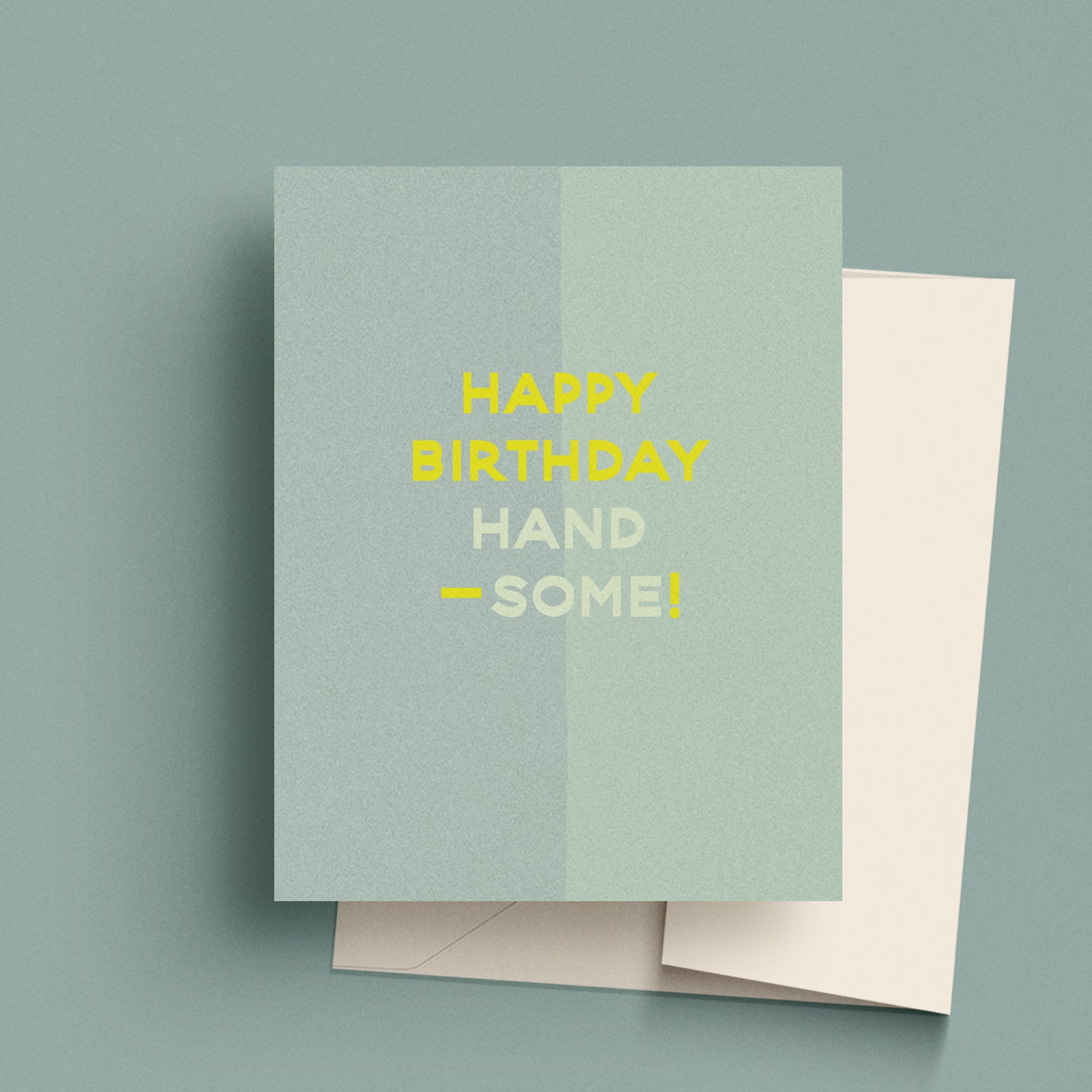 Happy Birthday Handsome Card – Library Design Co.