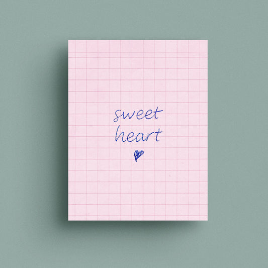 Sweet Heart Paper Card