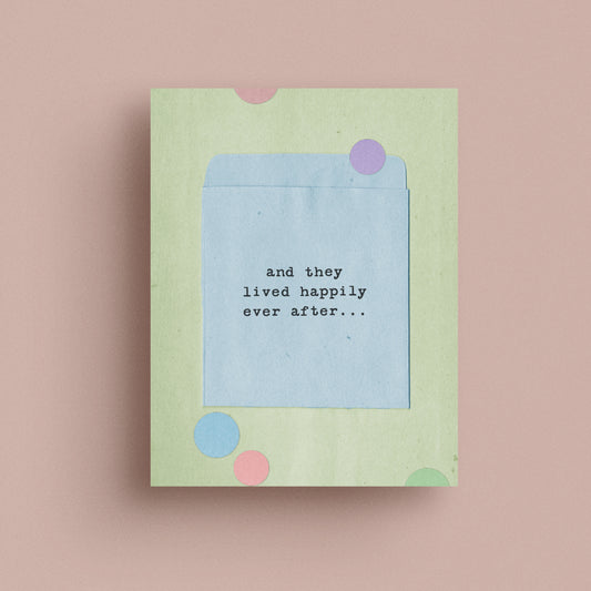 Happily Ever After Envelope Card