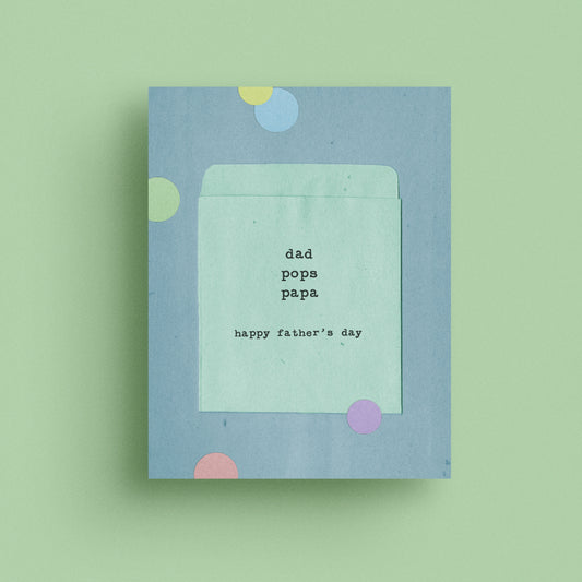 Dad Envelope Card
